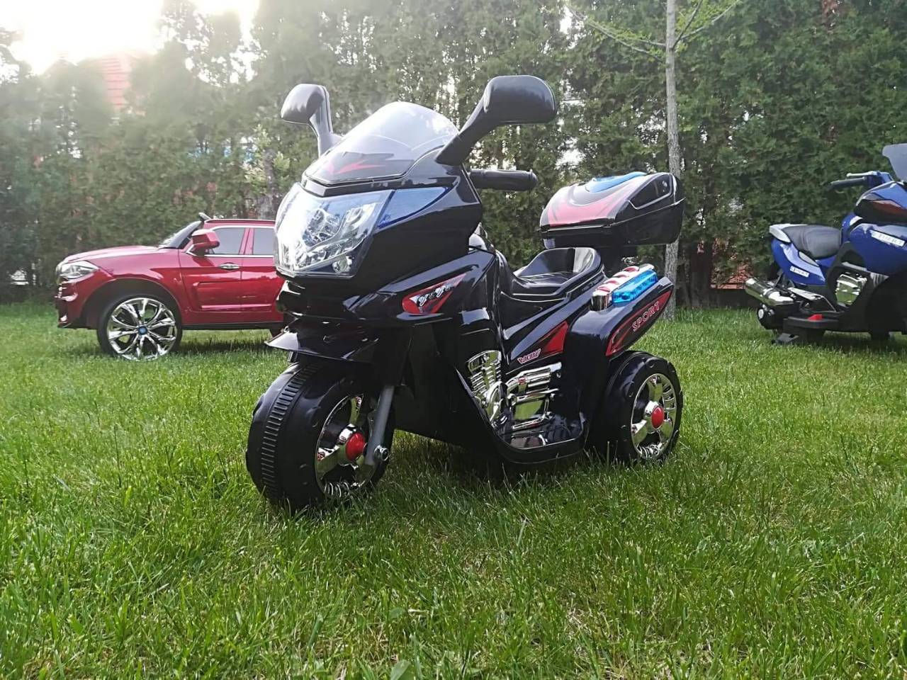 DECIJI MOTOR C051 CRNI